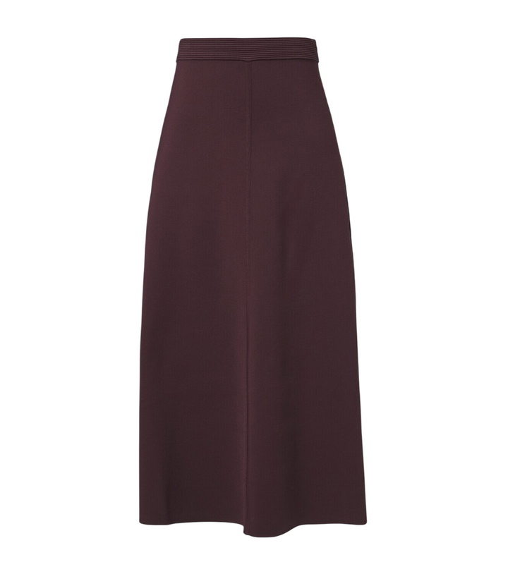 Photo: Joseph Helius jersey midi skirt