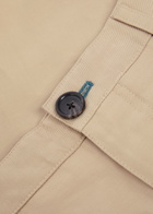 PS Paul Smith Tapered-leg Cotton and Linen-blend Trousers Beige