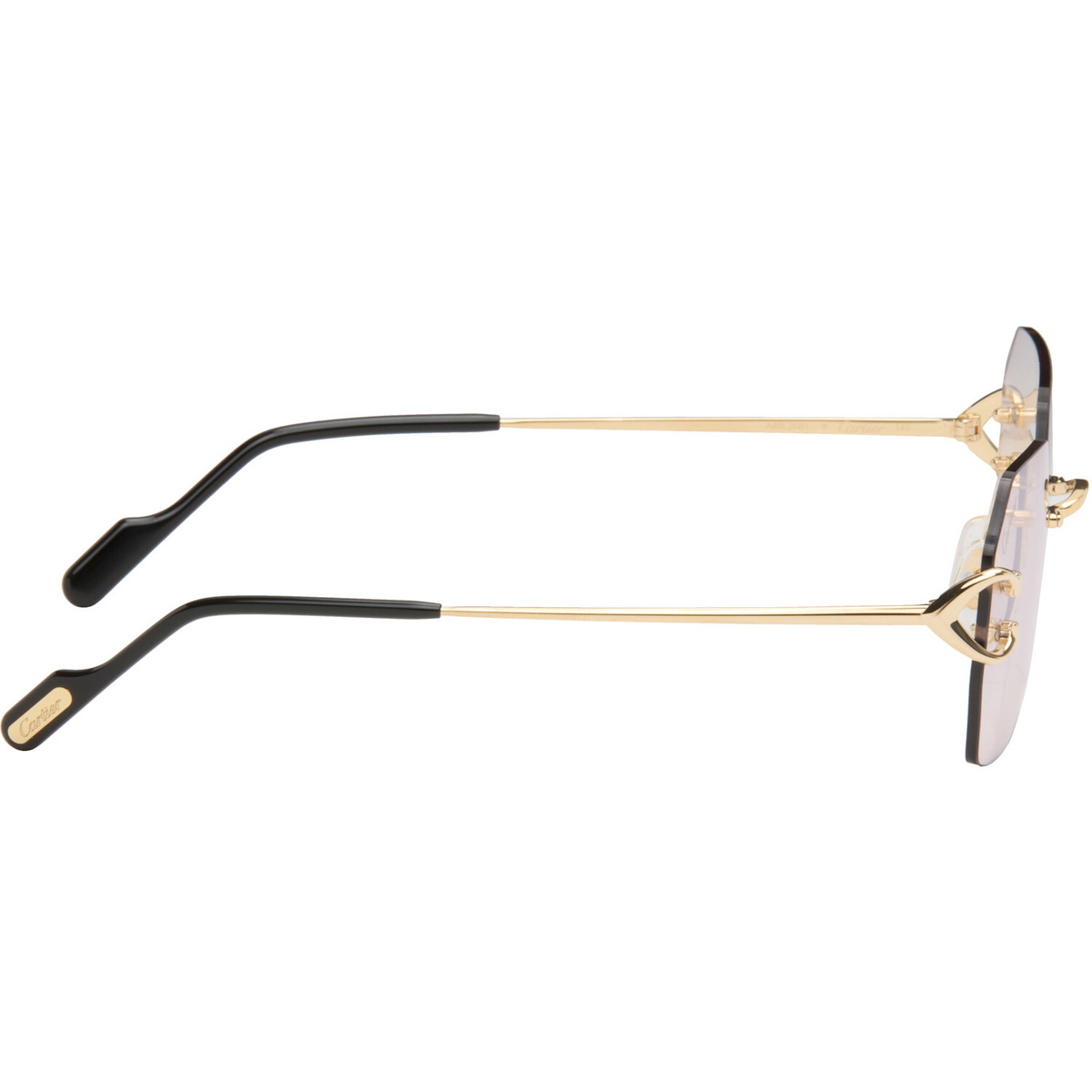 Cartier Gold 'Classic C de Cartier' Sunglasses