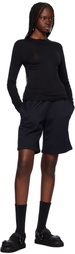 CDLP Black Lightweight Long Sleeve T-shirt