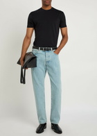 Tom Ford Logo-embroidered Jersey T-shirt Black