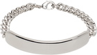 A.P.C. Silver Darwin Chain Bracelet