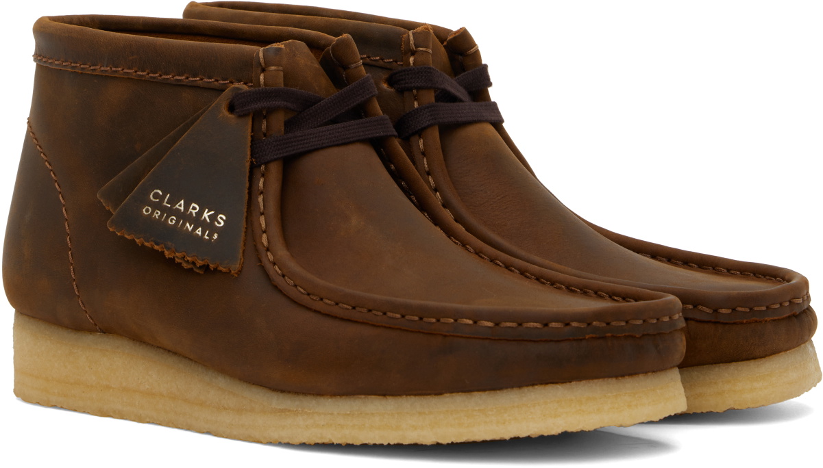 Clarks Originals Brown Wallabee Desert Boots Clarks Originals