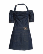 Versace Jeans Couture Womens Mini dress in Blue