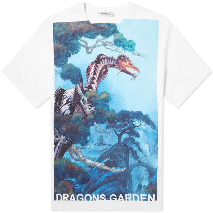 Photo: Valentino x Roger Dean Dragon Garden Tee