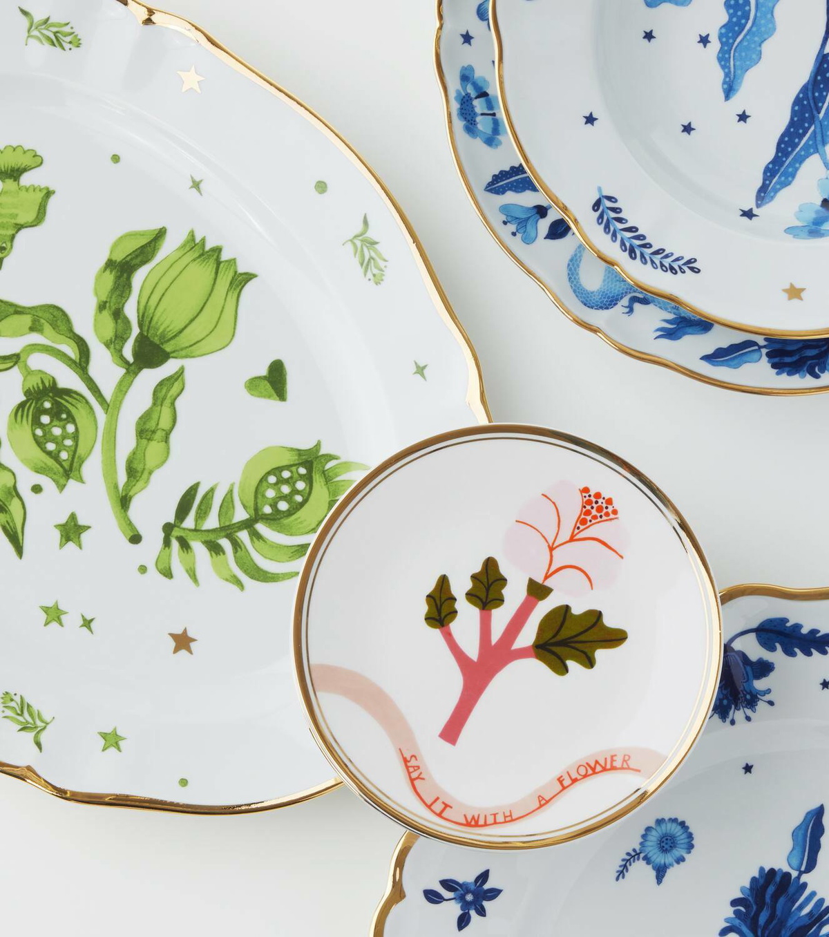 Bitossi Eden porcelain platter