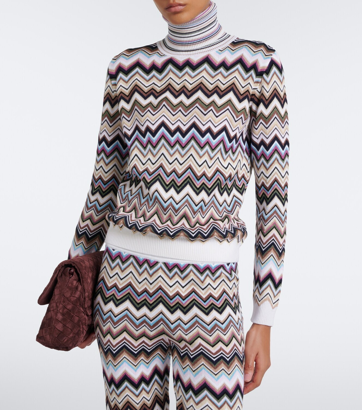 Missoni Zigzag turtleneck sweater
