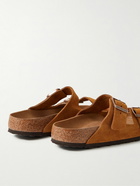 Birkenstock - Arizona Suede Sandals - Brown