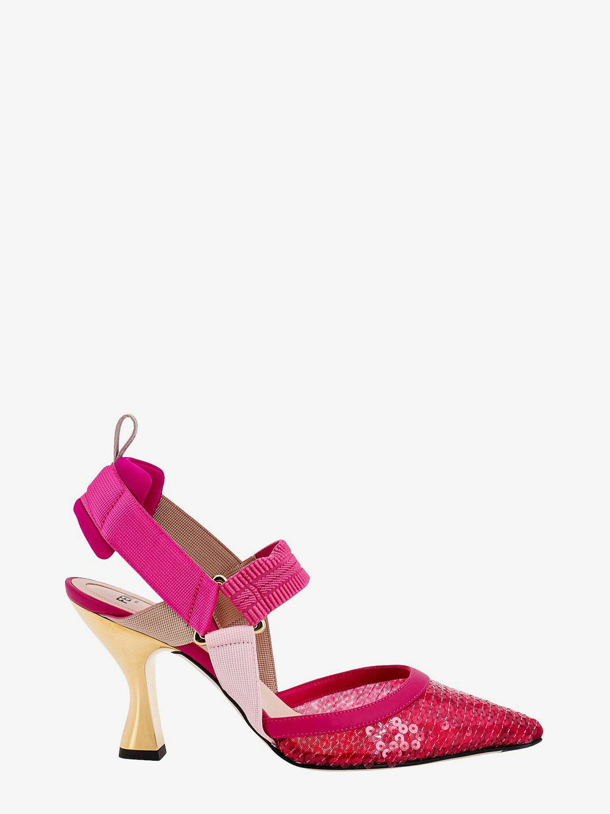 パンプス FENDI PINK PUMPS FENDI フェンディ ピンク パンプス 36 新品未使用
