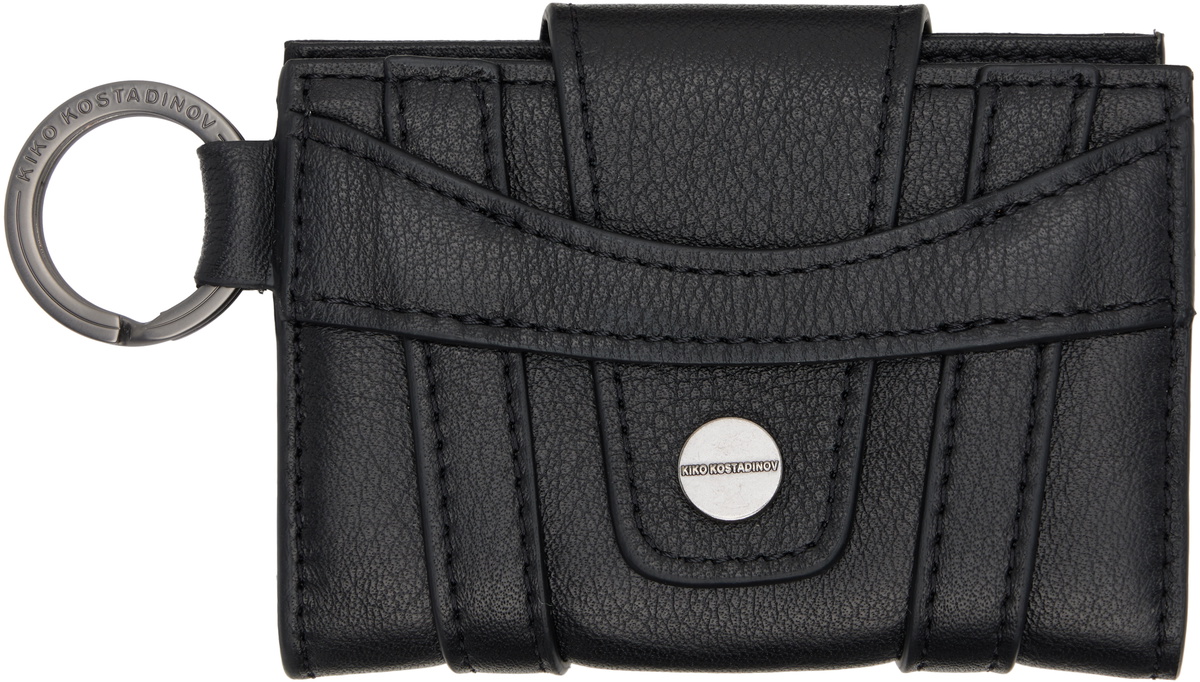 Kiko Kostadinov Black Ohne Key Wallet Kiko Kostadinov