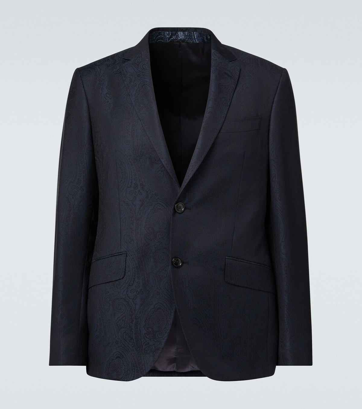 Etro Wool jacquard blazer