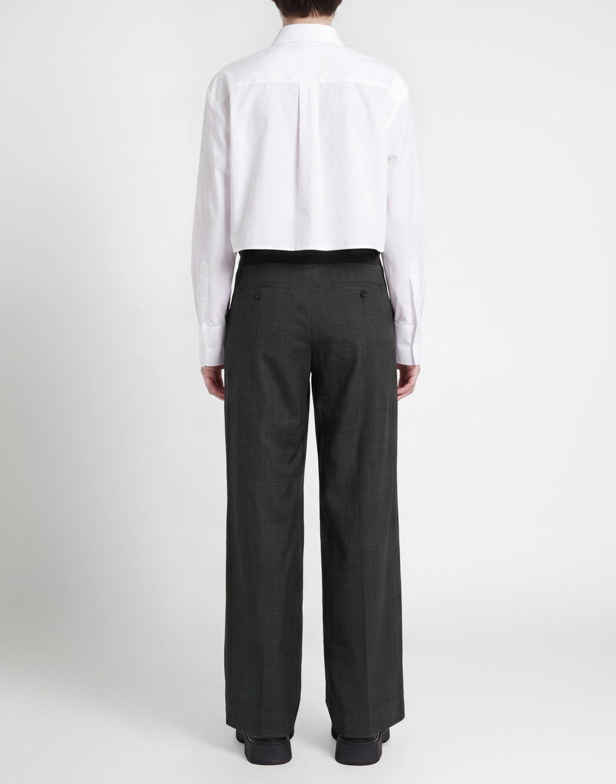 Sacai Womens Pants Charcoal