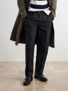 Mr P. - Full-Grain Leather Derby Shoes - Black