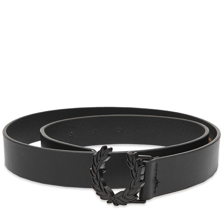 Photo: Fred Perry Wreath Leather Belt