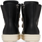 Rick Owens Black Porterville Jumbo Laced Sneakers