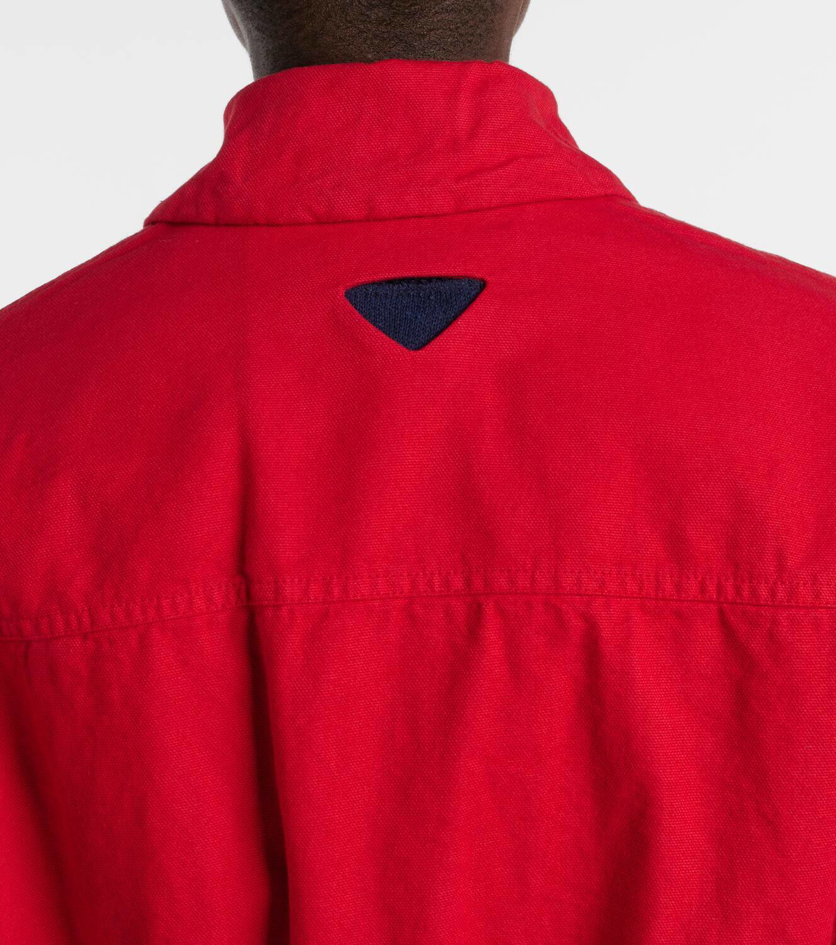 Prada Cropped cotton bomber jacket Prada