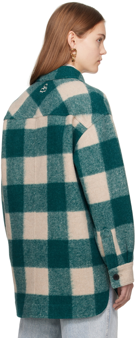 Isabel Marant Etoile Green Harveli Jacket Isabel Marant Etoile