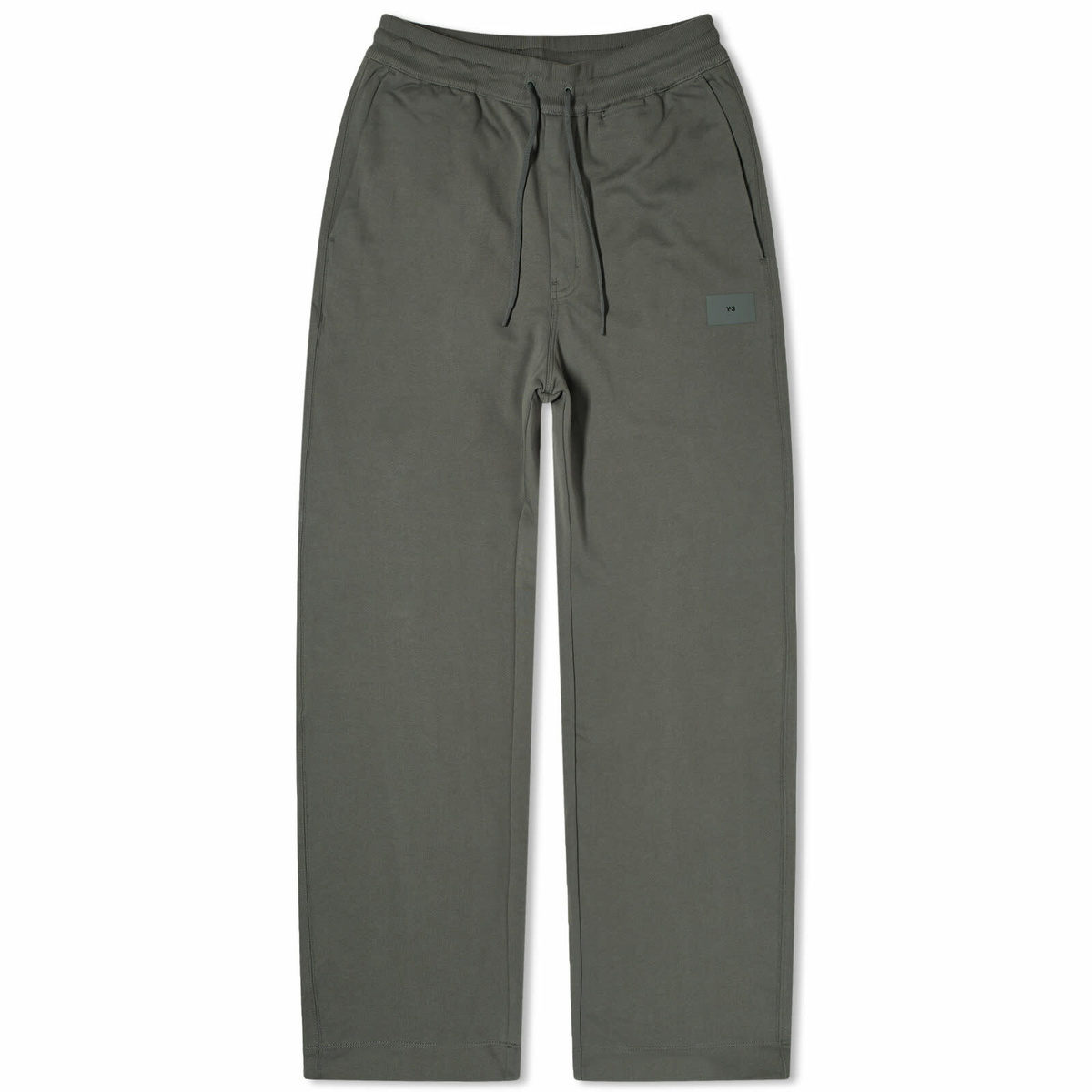 Y-3 Men's Ft Straight Pant in Utility Ivy Y-3