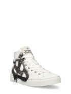 VIVIENNE WESTWOOD Plimsoll High Top Canvas Sneakers