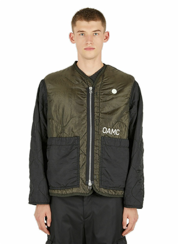 Photo: OAMC RE-WORK - Peacemaker Zip Jacket in Black