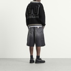 No Problemo NYP Varsity Zip Through Knit in Black