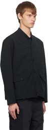 nanamica Black Tailored Cardigan