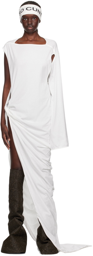 Photo: Rick Owens DRKSHDW White Edfu Maxi Dress