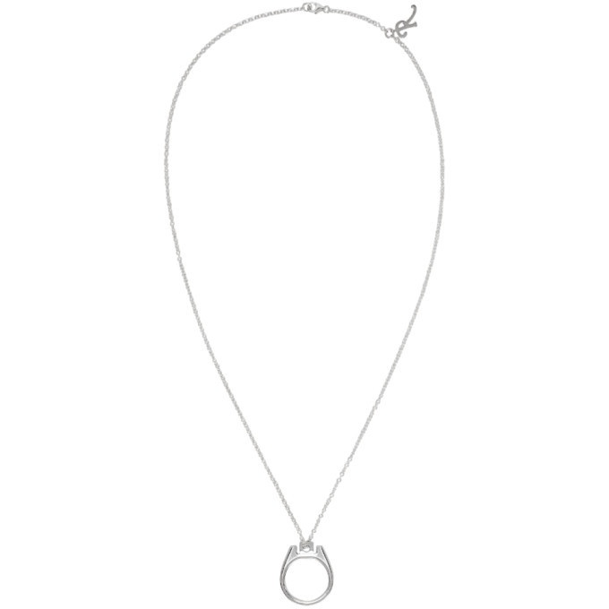 Photo: Raf Simons Silver Can Tab Necklace