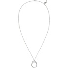 Raf Simons Silver Can Tab Necklace
