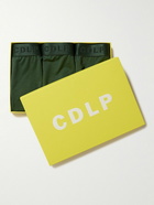 CDLP - Three-Pack Stretch-TENCEL™ Lyocell Boxer Briefs - Green