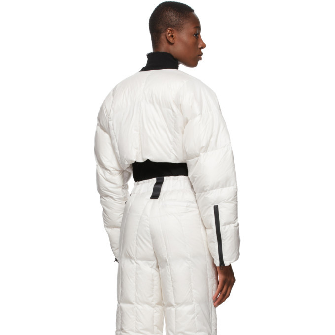 Issey Miyake White Down Short Transform Jacket Issey Miyake Men