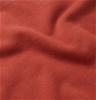 Sunspel - Loopback Cotton-Jersey Sweatshirt - Red