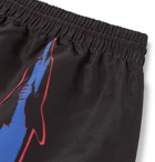 Paul Smith - Mid-Length Printed Swim Shorts - Men - Black