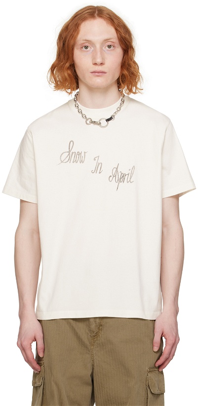 Photo: Our Legacy Off-White Box T-Shirt