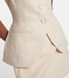 Rebecca Vallance Winnie tweed vest