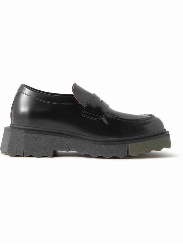 Photo: Off-White - Leather Penny Loafers - Black
