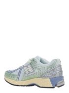 New Balance Blue Low Top Sneaker With Logo Patch On Tongue And Side And Perforated Panels In Tech Fabric Unisex