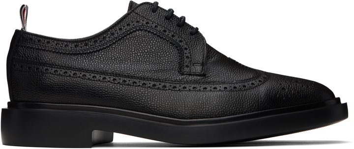Photo: Thom Browne Black Classic Longwing Derbys