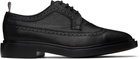 Thom Browne Black Classic Longwing Derbys