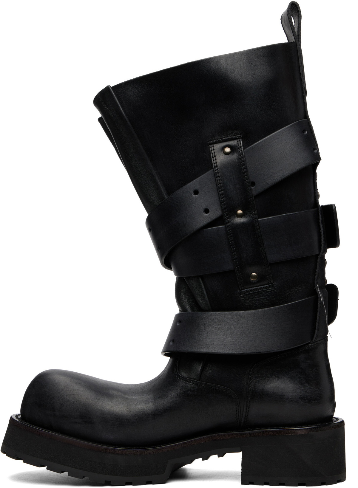 Balenciaga Black Venom High Boots