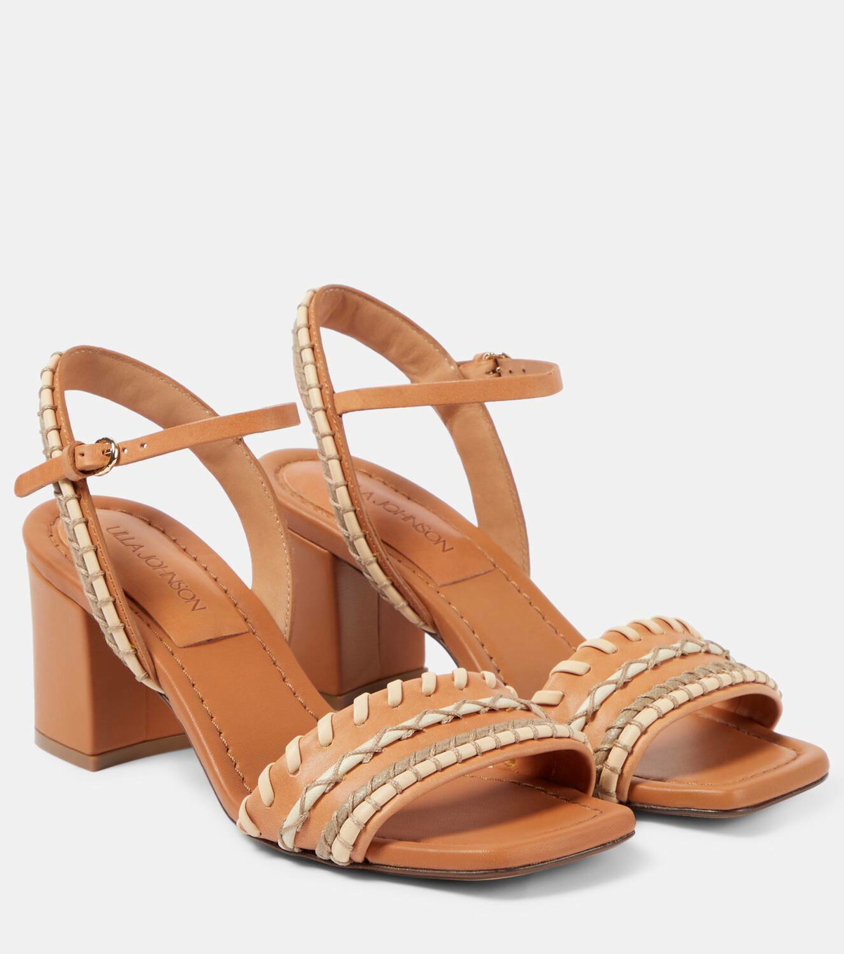 【Ulla Johnson】 Sofiaレザーサンダル Ulla Johnson Sofia Leather Buckle Flat Sandals - Bergdorf