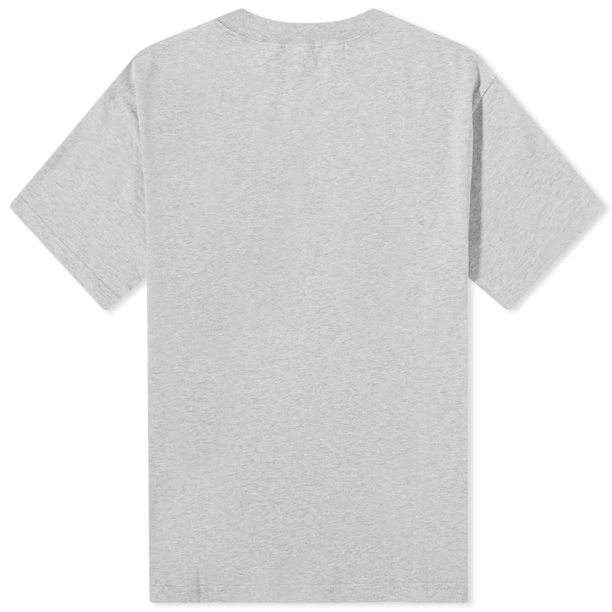 A.P.C. Billy Heart Logo T-Shirt in Heathered Grey