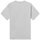 A.P.C. Billy Heart Logo T-Shirt in Heathered Grey
