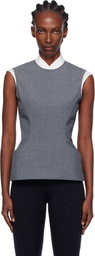 AO Yes Gray Thurman Top