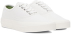 Maison Kitsuné White Olympia Le-Tan Sneakers