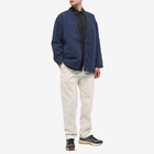 Snow Peak Men's Patchwork Quilted Noragi Jacket in Navy