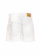 ISABEL MARANT Lesia Cotton Denim Shorts