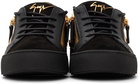 Giuseppe Zanotti Black Camoscio Sneakers