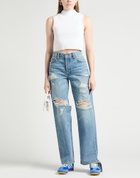 Re/done Womens Jeans in Blue