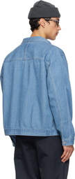 nanamica Blue Short Denim Jacket
